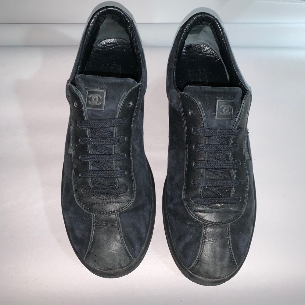 CHANEL SPORT size 40 black suede sneakers - Picture 7 of 12